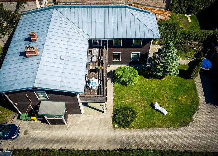 With A Terrace And A Hot Tub Appartement Riga