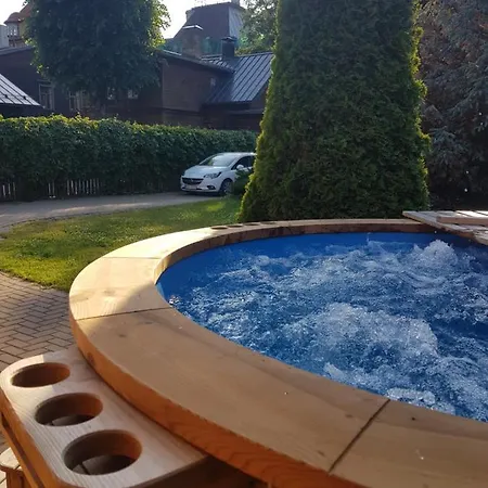 With A Terrace And A Hot Tub