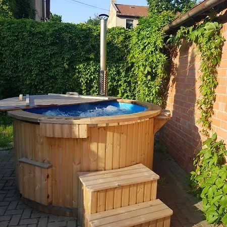 With A Terrace And A Hot Tub Apartment Riga