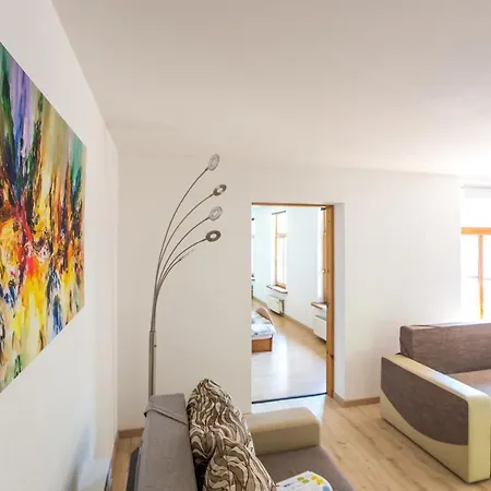 With A Terrace And A Hot Tub Apartment Riga