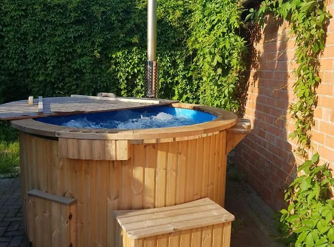 With A Terrace And A Hot Tub Appartement Riga