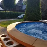 With A Terrace And A Hot Tub
