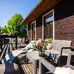 With A Terrace And A Hot Tub Apartamento Riga